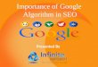 Importance of google algorithm in seo