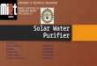 rk  ppt  solar water heater project