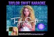 Taylor Swift  (Karaoke) Digital Booklet