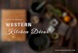 Western Kitchen Décor