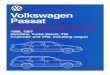 006 volkswagen passat official factory repair manual (2.0 liter 4-cyl 2 v fuel injection & ignition) 1996-1997 (eng)