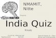 India quiz  finals