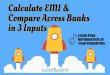 Calculate Home Loan EMI in 3 inputs | No Login