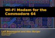 Wi-Fi Modem For the Commodore 64