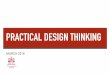 Practical Design Thinking Workshop at City University London