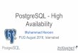 PostgreSQL   HA