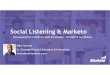 Social listening & Marketo