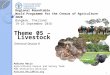 Census Theme 5 - Livestock : Technical Session 8