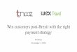 Win customers, post-Brexit, with the right payment strategy - Slides from the WEX travel webinar