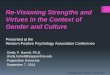 Harrell - Revisioning Strengths and Virtues in the Context of Gender and Culture