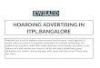 Hoardings in ITPL Bangalore(+91-8095040506 |