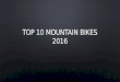 Top 10 mountain bikes