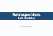 Retrospectives are Agile Foundation