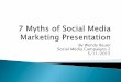 7 myths of social media marketing presentation