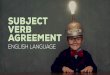 English Language - Subject Verb Agreement