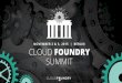Cloud Foundry Summit Berlin Keynote