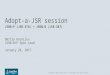 Adopt-a-JSR session (JSON-B/P)