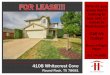 House for Lease in Round Rock