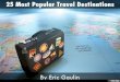 25 Most Popular Travel Destinations