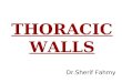 Thoracic walls (Anatomy of the Thorax)