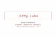 Jiffy Lube Automotive Digital Competitive Analysis