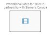Promotional video for TO2015 partnership with Siemens Canada 2
