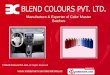 Filled Compounds by Blend Colours Pvt. Ltd. Hyderabad