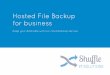Hosted File Backup For Business