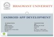 BHAGWANT UNIVERSITY