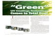 PCI Magazine May, 2010 Total Door Green Tech
