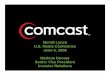 Comcast Corporation at Merrill Lynch U.S. Media Conference