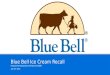 Blue Bell Creameries - Crisis Communications Plan