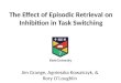 The effect of episodic retrieval on inhibition in task switching
