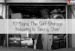 10 Signs The Self-Storage Industry Is Taking Over