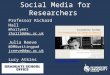 DMU Social Media for Researchers