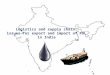 Supply chain and logistics issues of crude oil in india