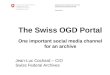 The Swiss OGD-Portal (Offene Archive 2.2, 4.12.2015)