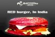 peri peri sauce, Black and Red Burger in a Fine Dining Restaurant in Delhi