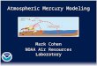 Atmospheric Mercury Modeling _MarkCohen