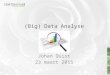 Big data analytics johan quist
