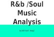 R&B and soul music analysis