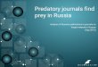 Predatory journals find prey in Russia