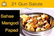 Sahae Mangodi Papad – A Rajasthani delight