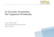 Acircular economy for gypsum products #cethinking