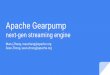 Apache Gearpump next-gen streaming engine