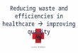 EPRD16 - LIvien Annemans reducing waste and inefficiencies in helathcare