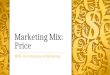 Busi 141 marketing mix price