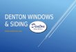 Replacement Windows Cleveland, OH | Denton Siding & Windows