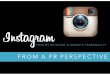 Instagram From A PR Perspective