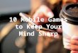 10 mobile games to keep your mind sharp